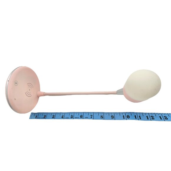 3-In-1 Pink Desk Lamp 5.0 Speaker USB Wireless Charger 12 Inch Flexible Neck - Picture 8 of 8